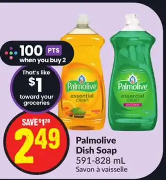 Chalo FreshCo Palmolive dish soap 591-828 ml offer