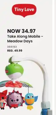 Babies 'R' Us Tiny love take along mobile - meadow days offer