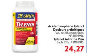 Walmart Tylenol arthritis pain offer