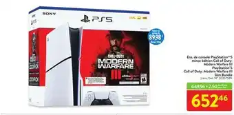 Walmart Playstation 5 call of duty: modern warfare iii slim bundle offer