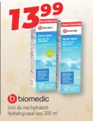 Familiprix Biomedic hydrating nasal care offer