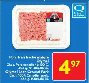 Walmart Olymel lean ground pork offer