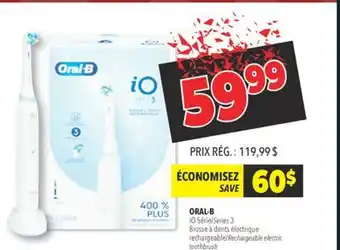 Familiprix Oral-b rechargeable electric offer