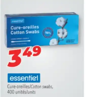 Familiprix Essentiel cotton swabs offer
