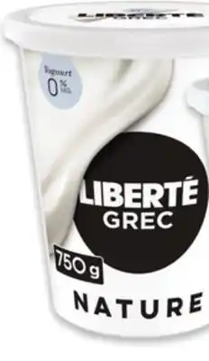 Walmart Liberte greek yogurt offer
