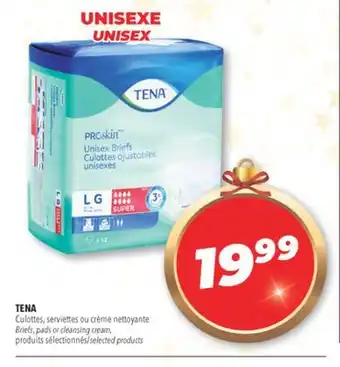 Familiprix Tena briefs, pads or cleansing cream offer