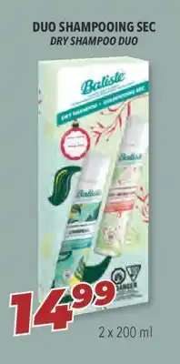 Familiprix Dry shampoo duo offer