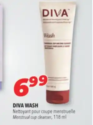 Familiprix Diva wash menstrual cup cleanser offer