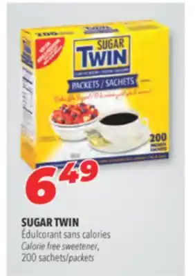 Familiprix Sugar twin calorie free sweetener, 200 packets offer