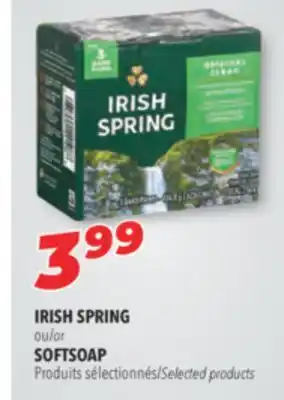 Familiprix Irish spring or softsoap offer