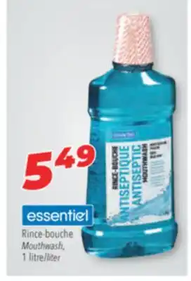 Familiprix Essentiel mouthwash offer