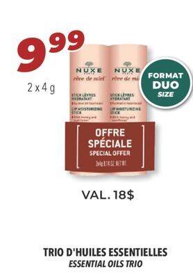 Familiprix Essential oils trio offer