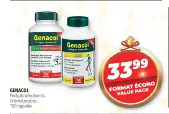 Familiprix Genacol selected products, 150 capsules offer