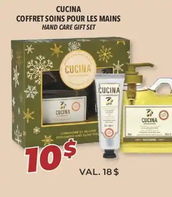 Familiprix Cucina hand care gift set offer