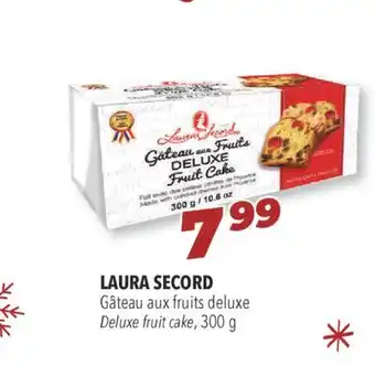 Familiprix Laura secord deluxe fruit cake offer