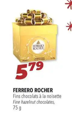 Familiprix Ferrero rocher fine hazelnut chocolate offer