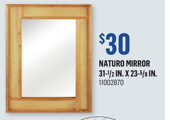 Canac Naturo mirror 31-1/2 in. x 23-5/8 in offer