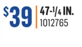 Canac Acacia shelf 47-1/4 in offer