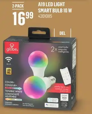Canac A19 led light smart bulb 10 w offer