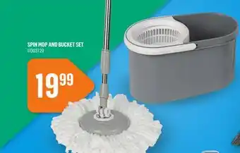 Canac Spin mop and bucket set offer