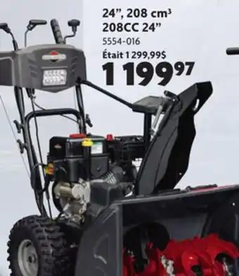 Home Hardware 2-stage snow blower offer