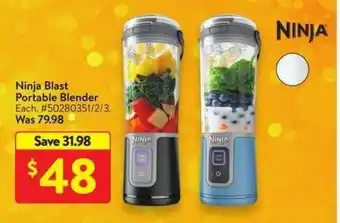 Walmart Ninja Blast Portable Blender offer