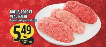 Marché Adonis Boeuf, porc et veau haché offer