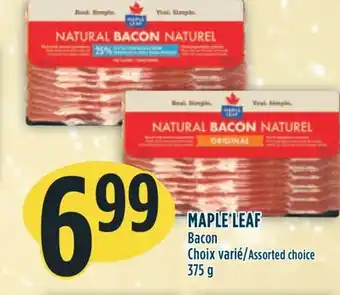 Marché Adonis Bacon maple leaf offer