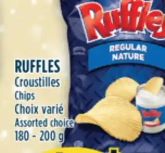 Marché Adonis Ruffles croustilles offer