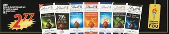 Marché Adonis Lindt barres de chocolat offer