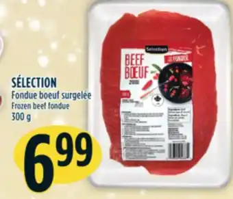 Marché Adonis Fondue boeuf surgelée sélection offer