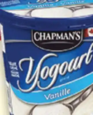 Marché Adonis Chapman's yogourt glacé ou sorbet offer