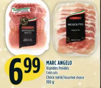 Marché Adonis Marc angelo viandes froides offer