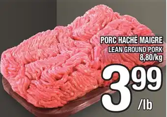 Marche Ami Porc haché maigre | lean ground pork offer