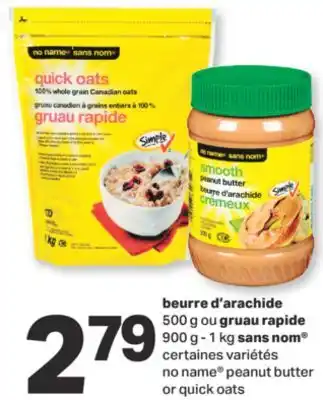L'Intermarché Beurre d'arachide 500 g ou gruau rapide 900 g - 1 kg offer