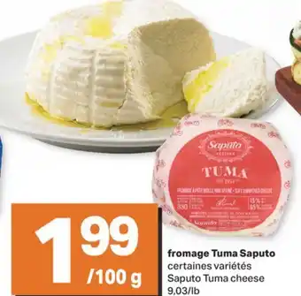 L'Intermarché Fromage tuma, 9,03/lb offer