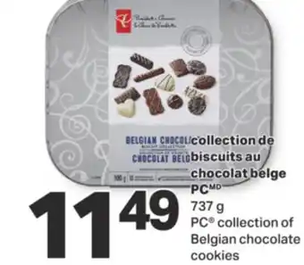 L'Intermarché Collection de biscuits au chocolat belge, 737 g offer