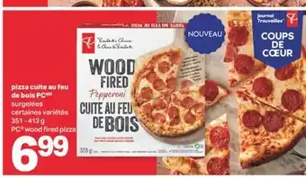 L'Intermarché Pizza cuite au feu de bois, 351 - 413 g offer