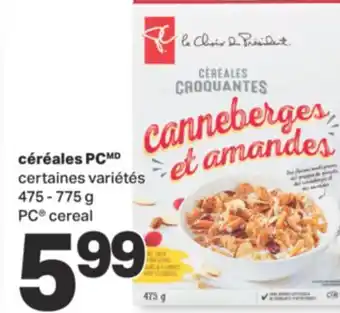 L'Intermarché Céréales 475 - 775 g offer