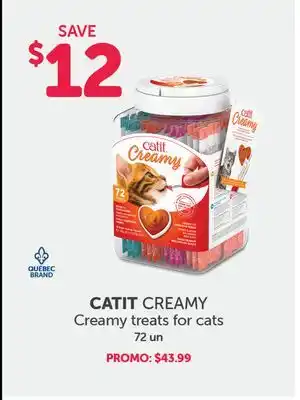 Mondou Catit creamy creamy treats for cats offer