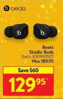 Walmart Beats Studio Buds offer