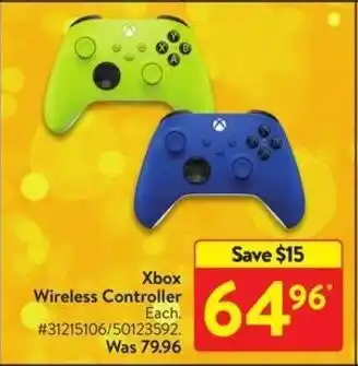 Walmart Xbox Wireless Controller offer