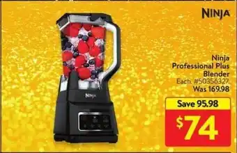Walmart Ninja Professional Plus Blender offer