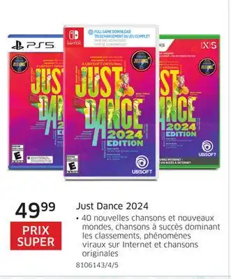 The Source Just dance 2024 ps5, xbox series, nintendo switch offer