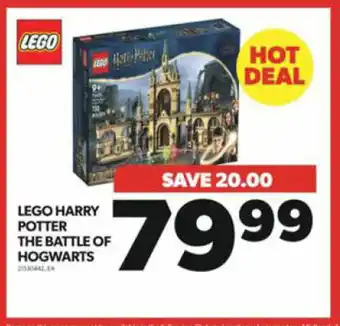 Real Canadian Superstore LEGO HARRY POTTER THE BATTLE OF HOGWARTS offer