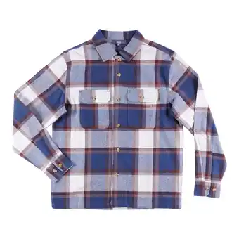 Giant Tiger Mountain ridge men's plaid flannel shacket offer