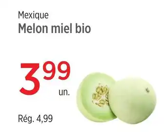 Avril Mexique Melon miel bio offer