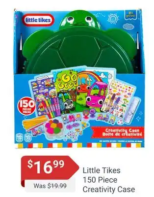 Little tikes 150 piece creativity case