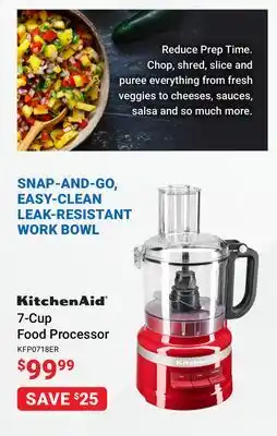 Visions Electronics Kitchenaid 7-cup food processor offer
