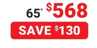 Visions Electronics Hisense 65 smart tv offer